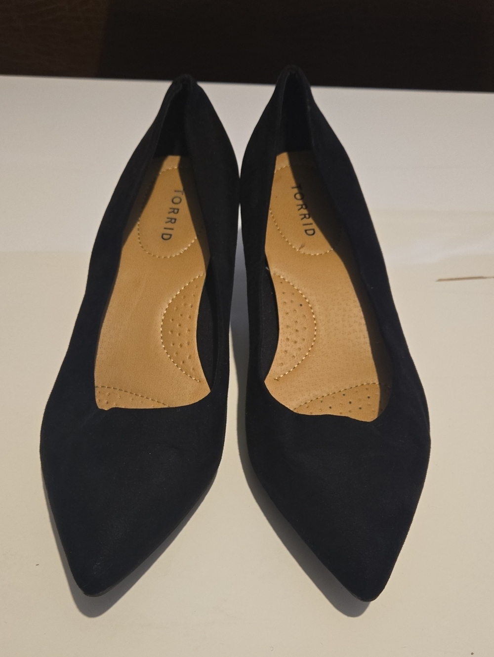 torrid Black Pointed Toe Heels